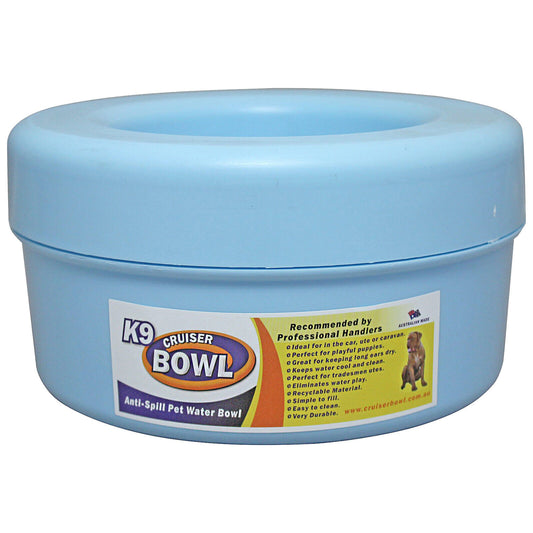 K9 Cruiser Anti-Spill Water Bowl For Dogs [2.5L]
