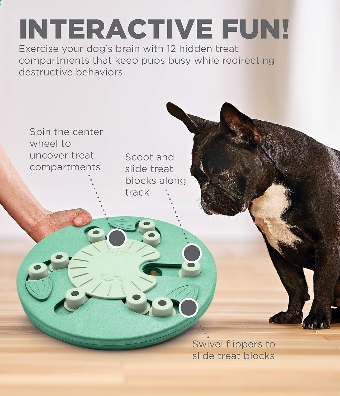 Dog Worker Hide n' Slide Interactive Enrichment Puzzle [level 3]