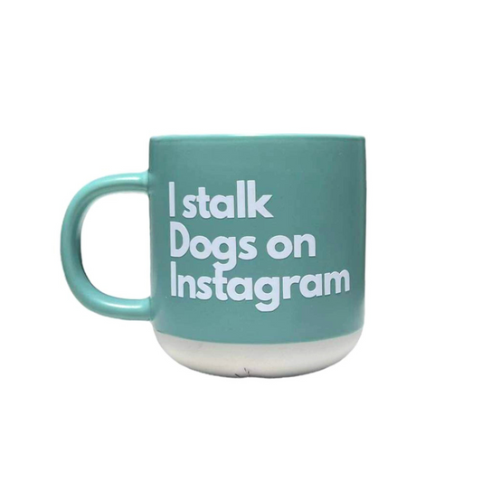Instagram dog mum mug