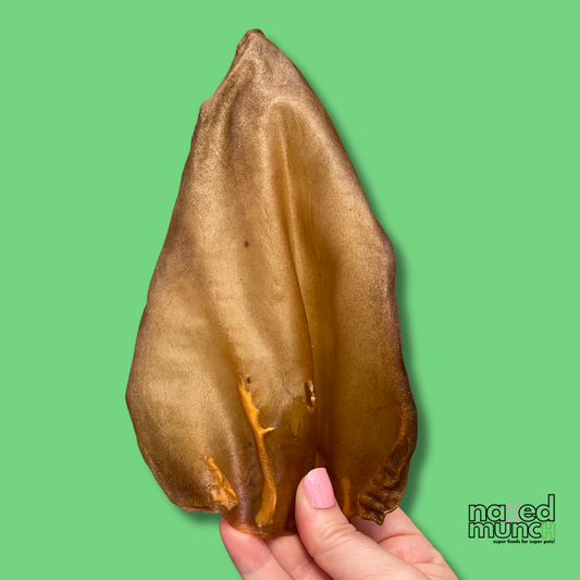 Naked Beef Ear Tough Chews | Last Chance