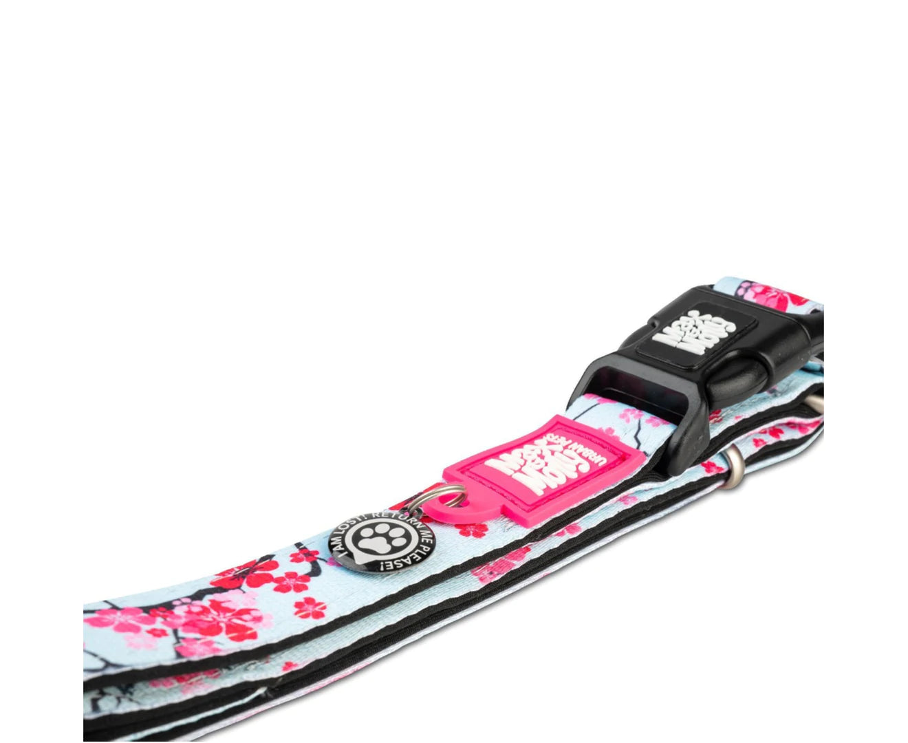 Max & Molly dog collar with ID tag 