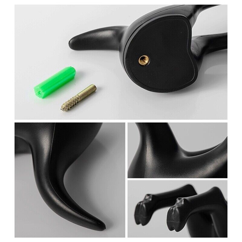 black dog tail wall hooks instructions
