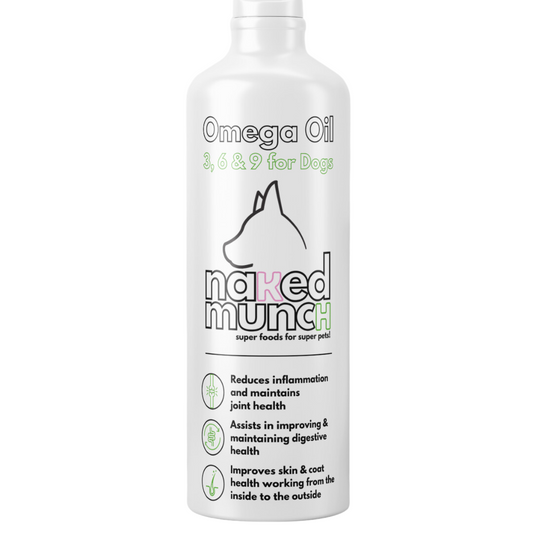 Omega oil health for dogs - Naked Munch Pets 