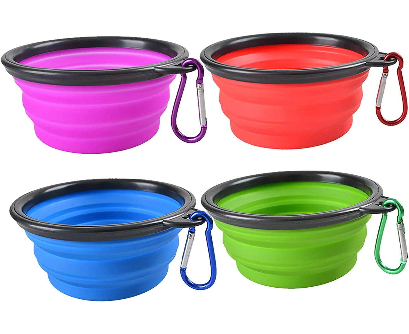 dog water bowl - travel - foldable 