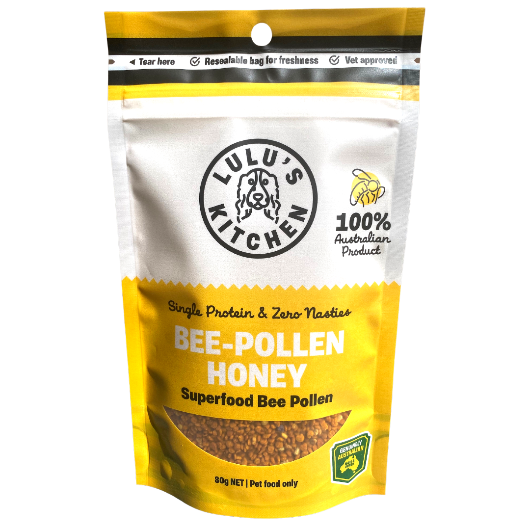 Bee Pollen for Dogs - Naked Munch Pets Healthy Dog Supplements and Dog Vitamins Australia 