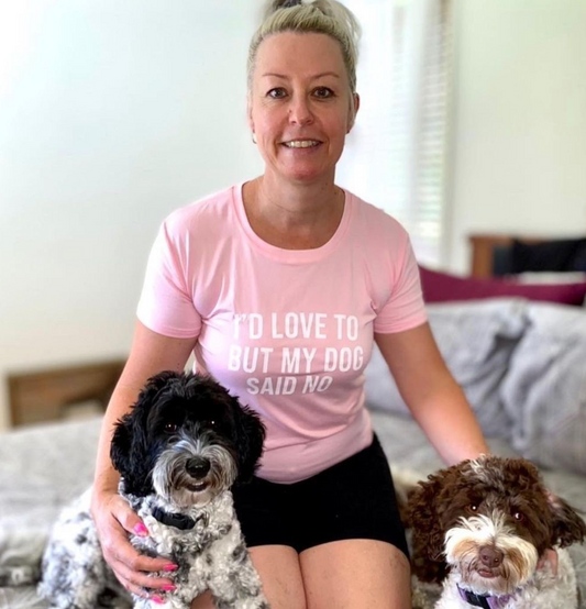 I'd Love To But My Dog Said No Shirt - 2 colours